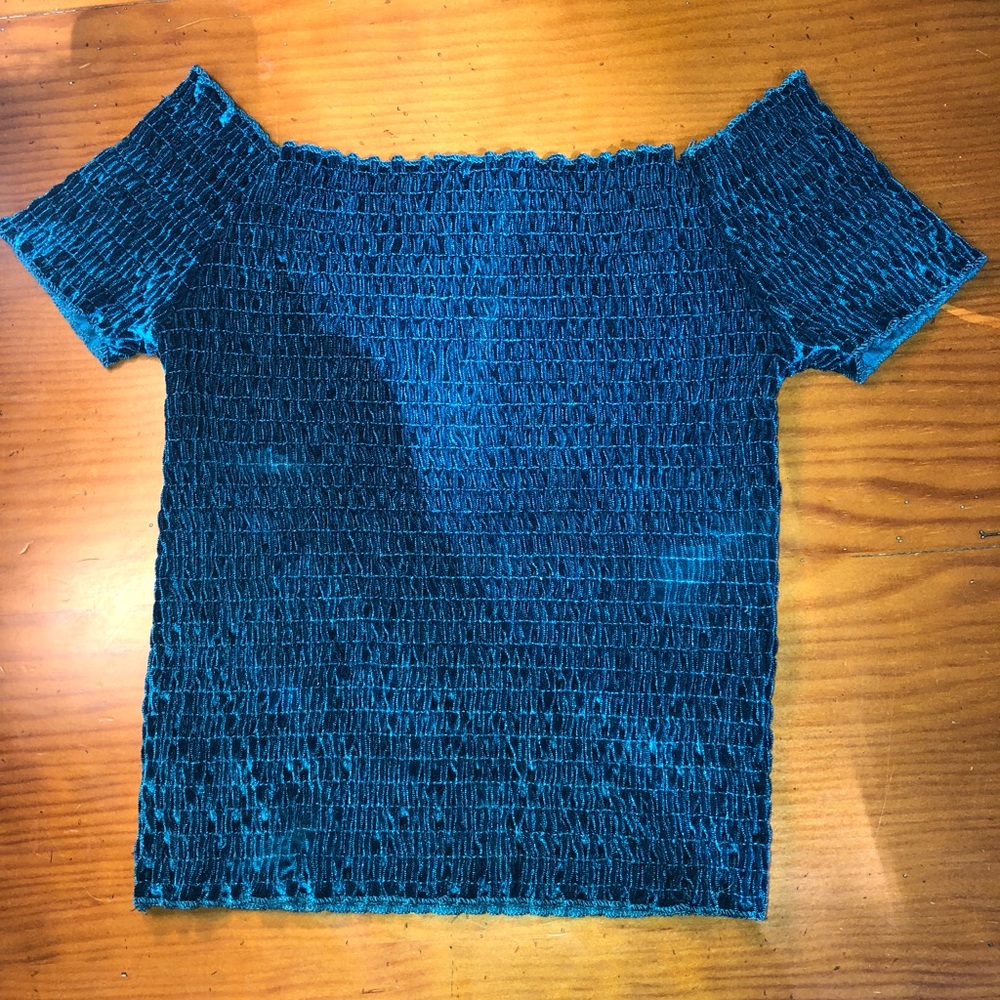 Urban Outfitters Off The Shoulder Crop Top